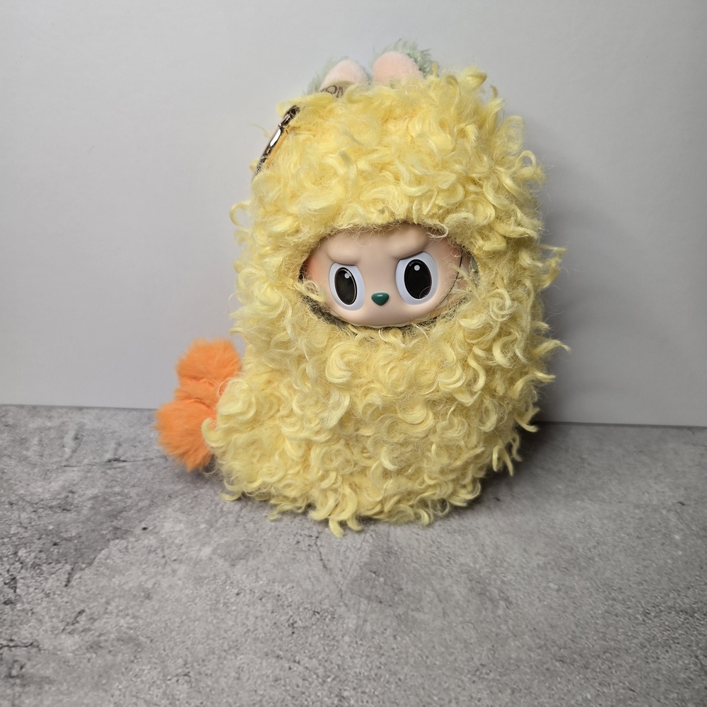 Yellow Shrimp Labubu Outfit